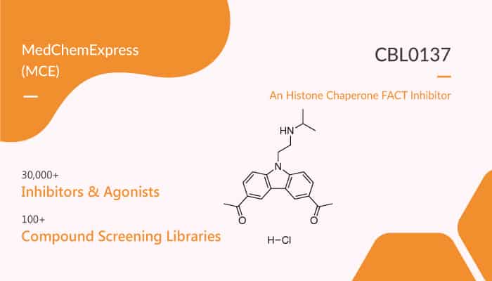 CBL0137 is an Histone Chaperone FACT Inhibitor