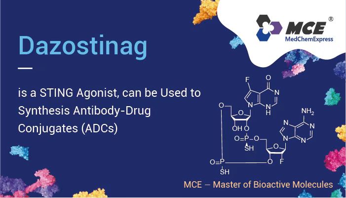 Dazostinag is a STING Agonist and Can be used for Antibody-Drug Conjugates (ADCs) Synthesis