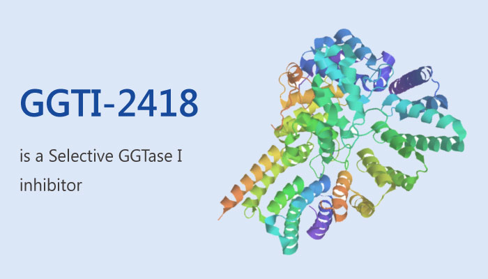 GGTI-2418 is a Highly Potent, Competitive, and Selective GGTase I inhibitor