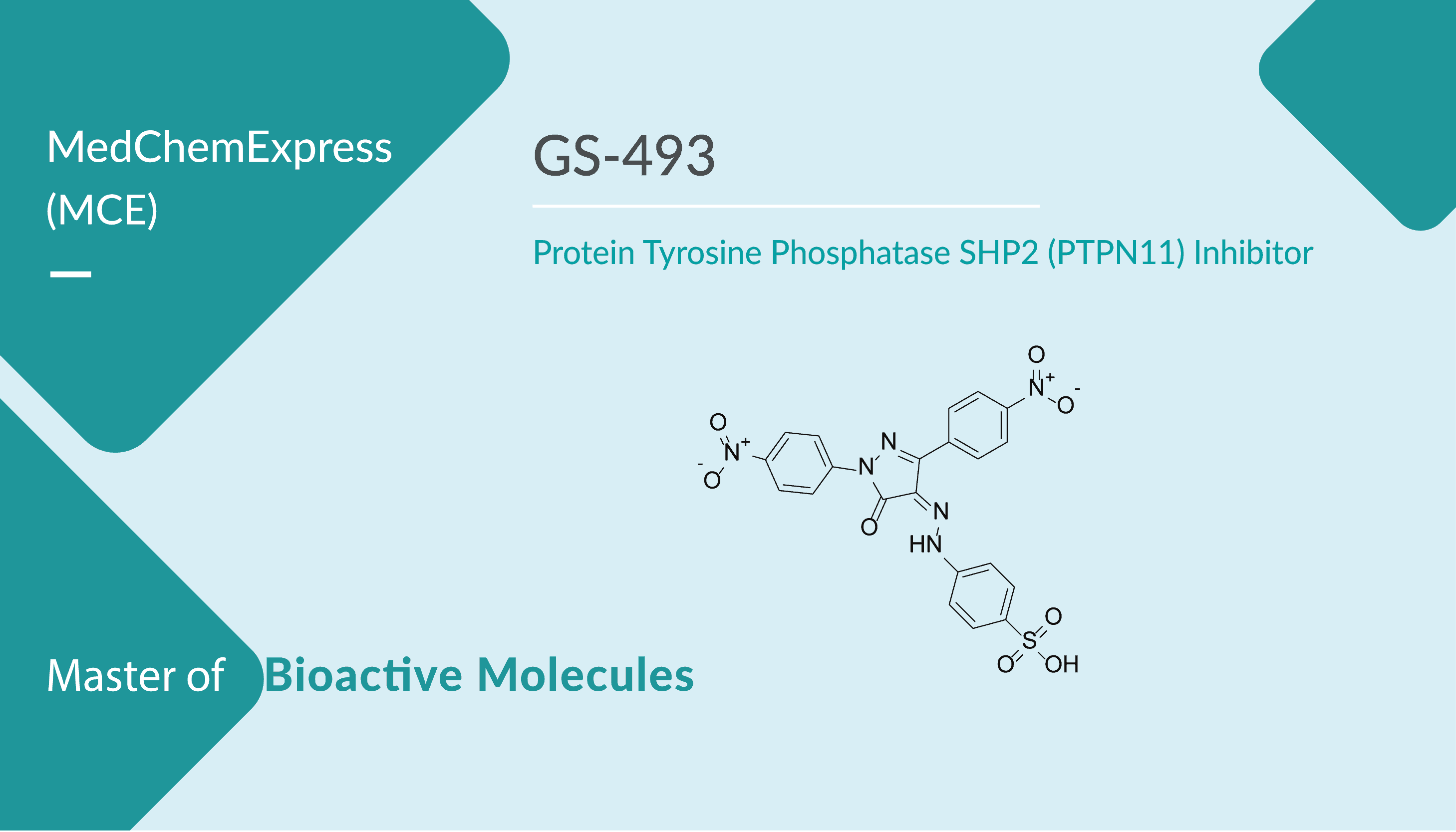 GS-493 is a Selective Protein Tyrosine Phosphatase SHP2 (PTPN11) Inhibitor