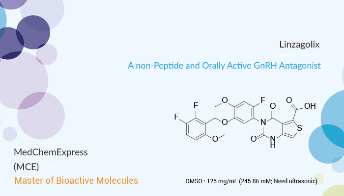 Linzagolix is a potent, non-Peptide, and Orally Active GnRH Antagonist