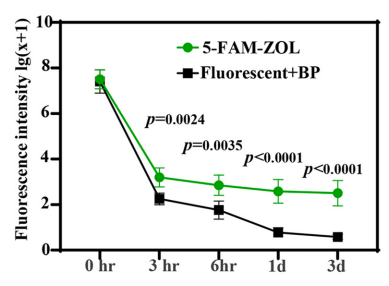 Experimental Validation Results for 5-FAM
