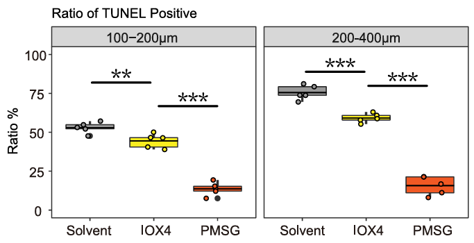 Experimental Validation Results for IOX4