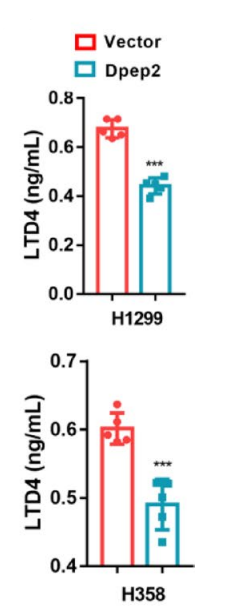 Experimental Validation Results for Leukotriene D4