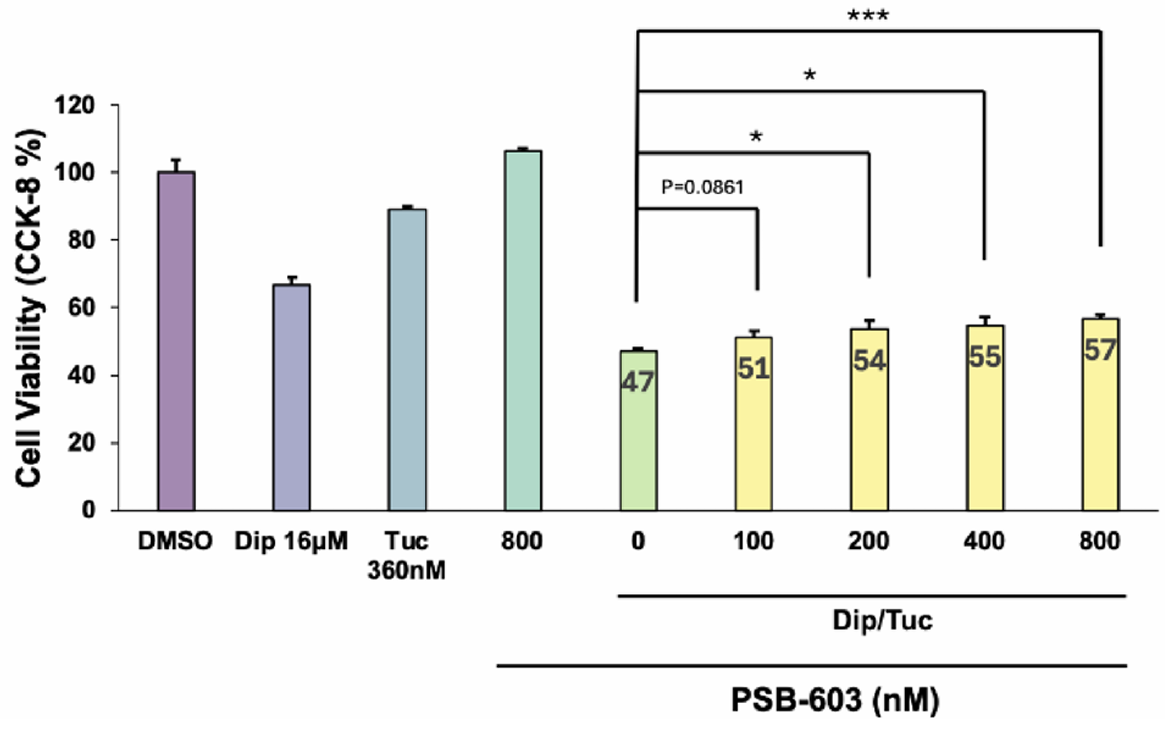 Experimental Validation Results for PSB-603