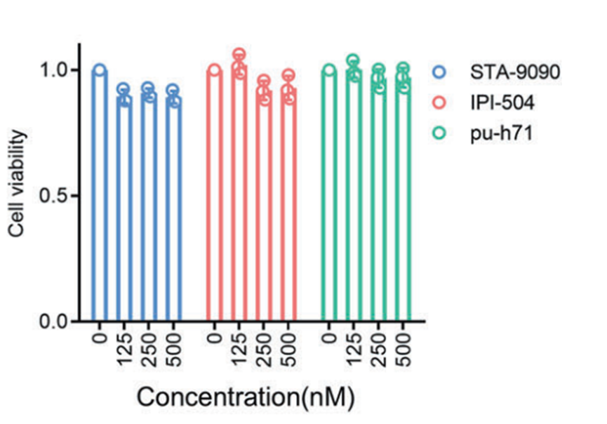 Experimental Validation Results for Zelavespib