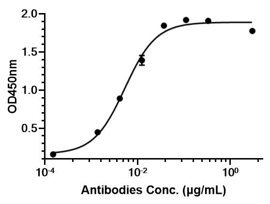 Experimental Validation Results for Anti-DDR1/CD167a Antibody